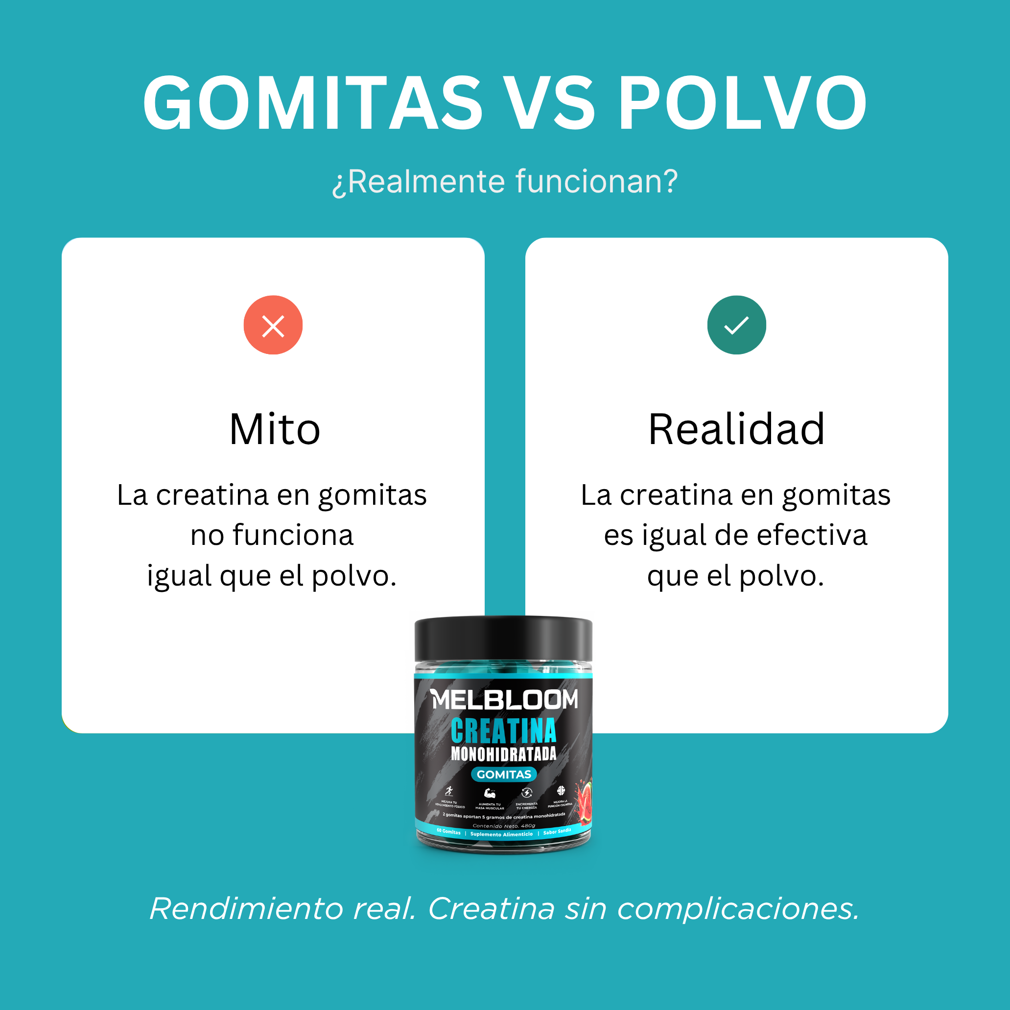 Gomitas de Creatina Monohidratada