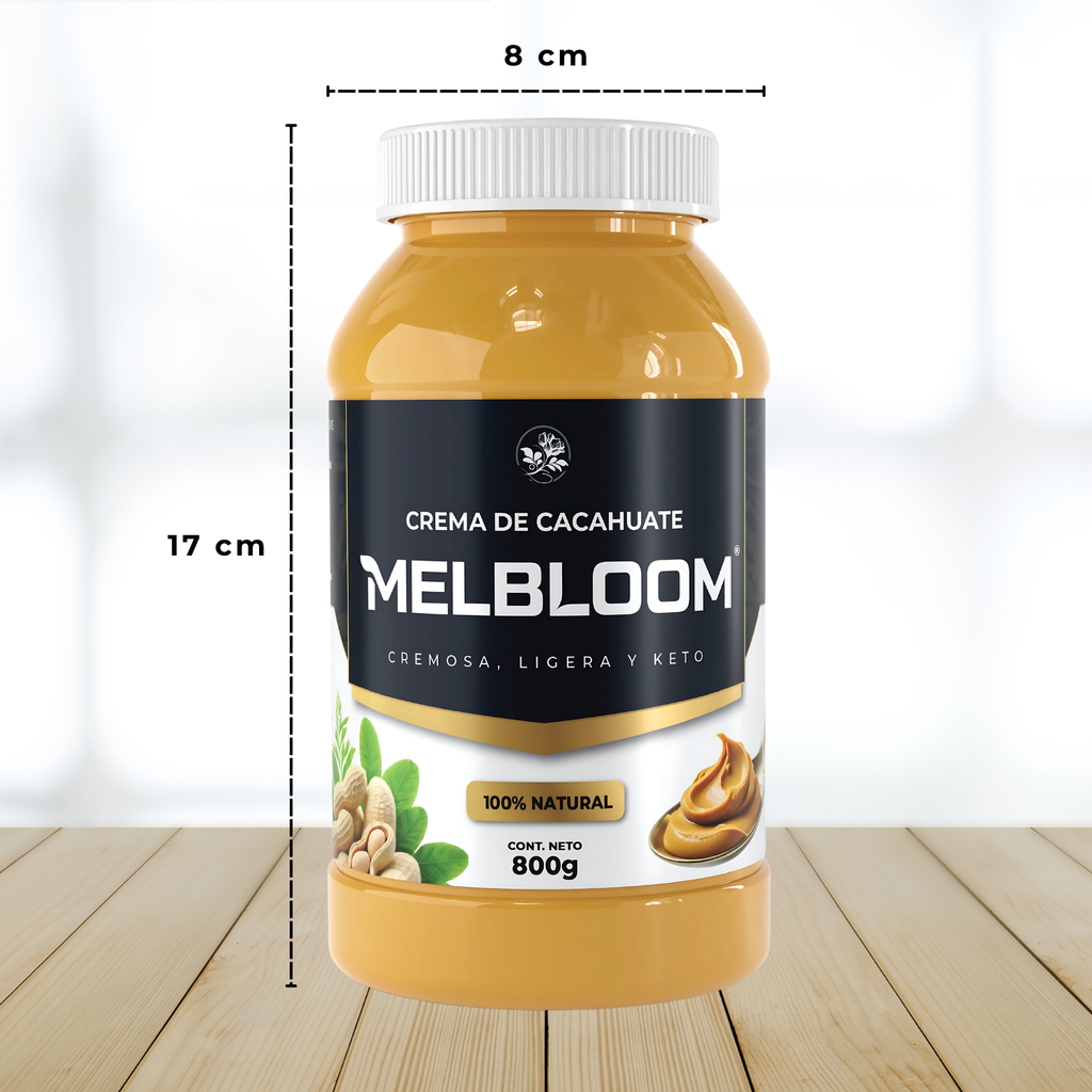 Crema de Cacahuate Natural 800g