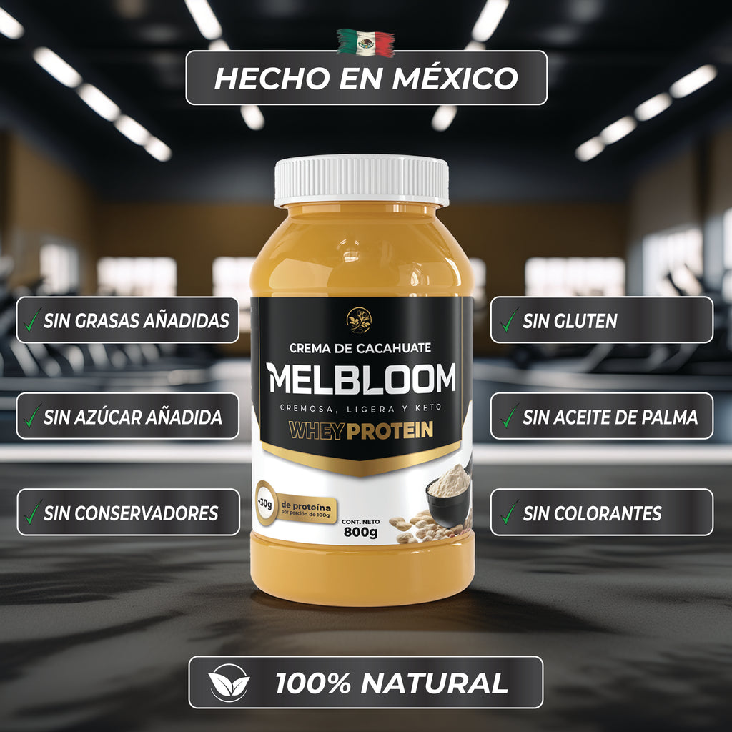 Crema de Cacahuate Whey Protein 800g