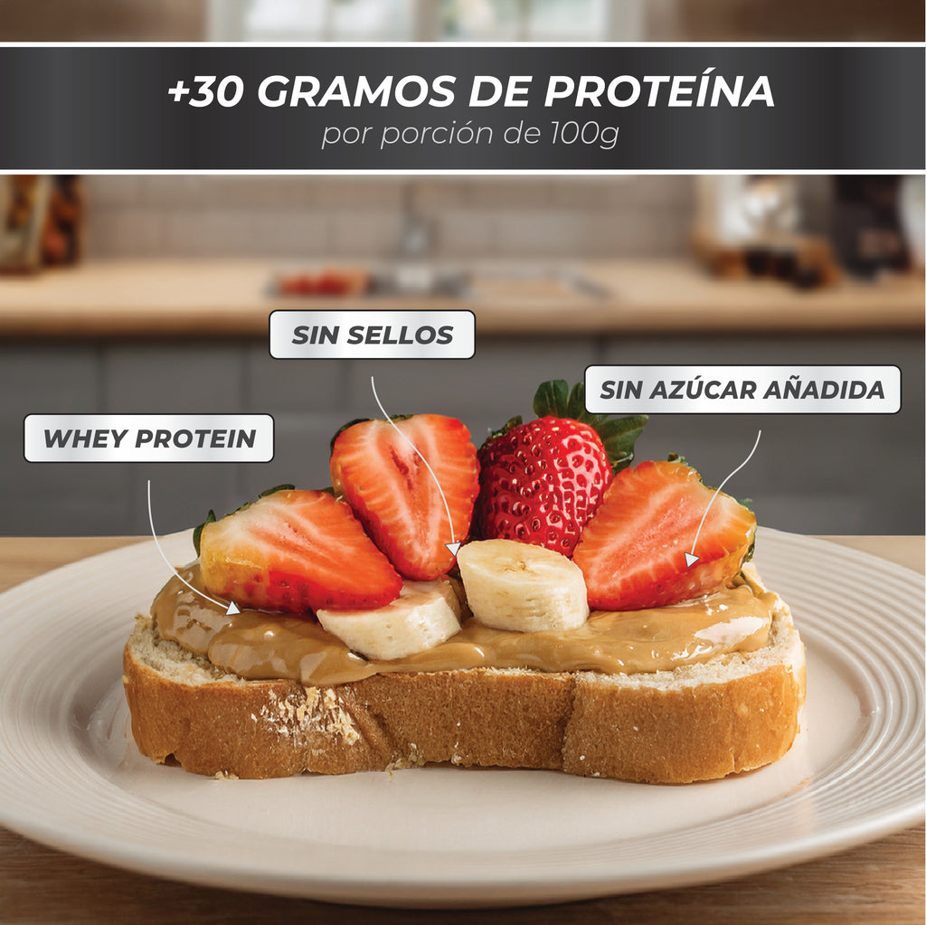 Crema de Cacahuate Whey Protein 800g