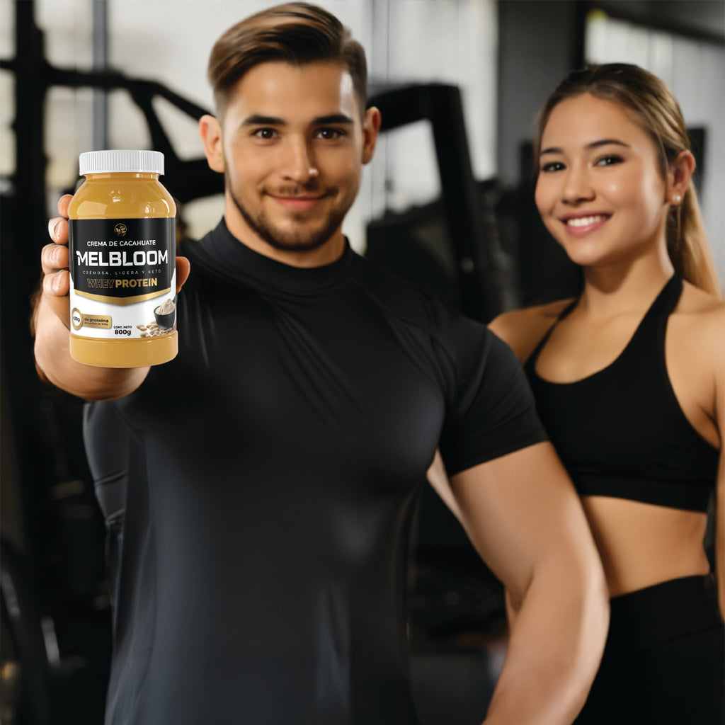 Crema de Cacahuate Whey Protein 800g