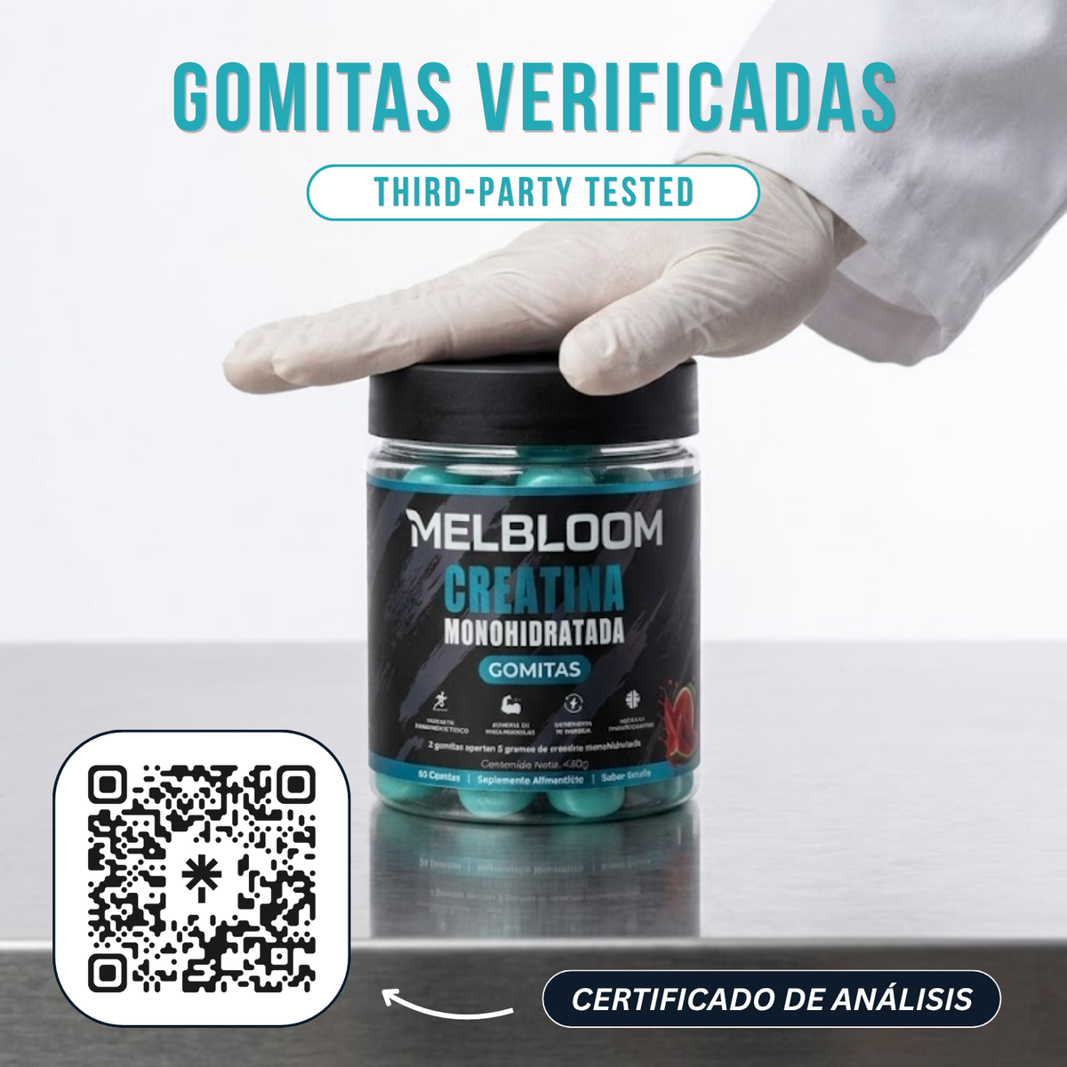 Gomitas de Creatina Monohidratada